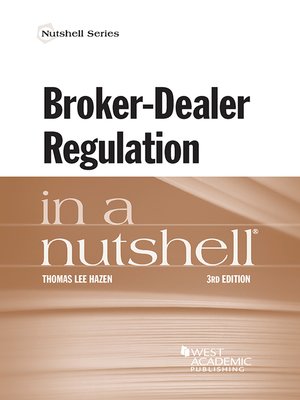 cover image of Broker-Dealer Regulation in a Nutshell